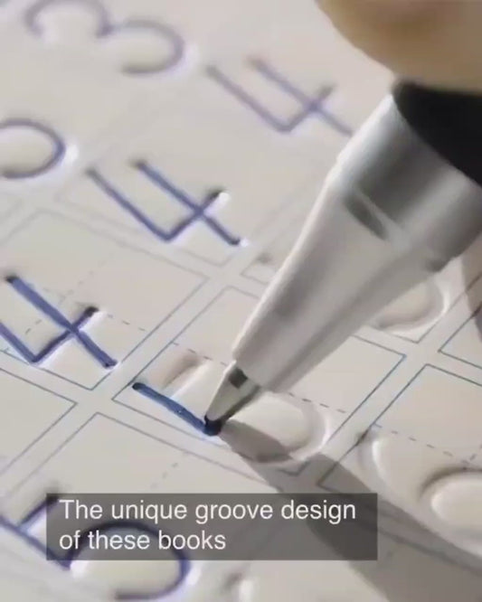 Magic Practice Copybook (4 books/ Reusable)